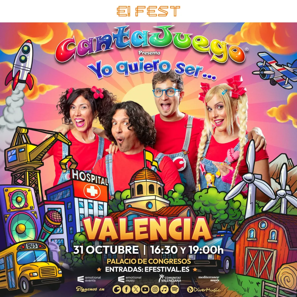 Concierto de Cantajuego – Yo quiero ser…