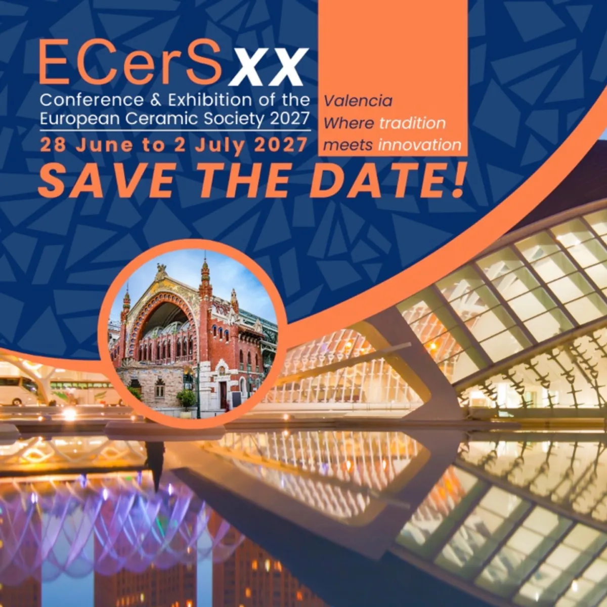 ECerS XX. Conference & Exhibition of the European Ceramic Society 2027