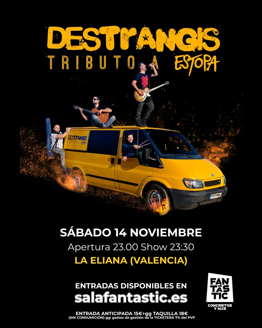 TRIBUTO A ESTOPA – DESTRANGIS